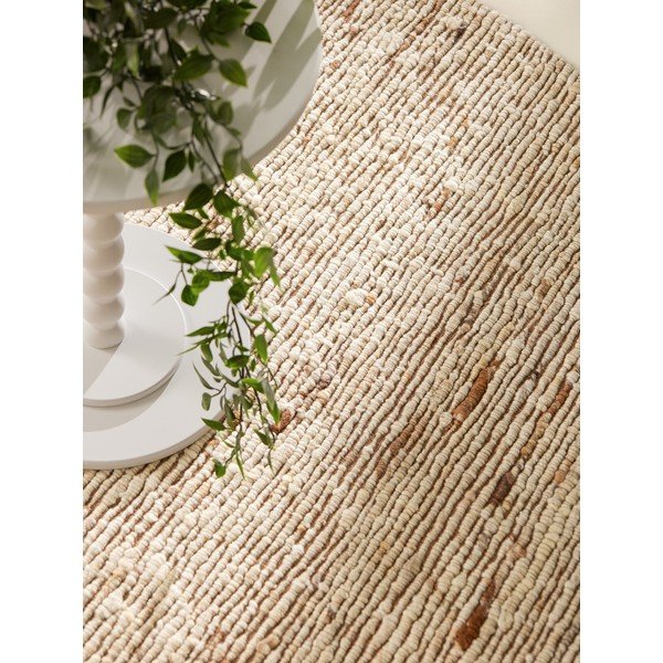 Beež käsitsi kootud villane ümmargune vaip ø 200 cm Bexley Woolwich - Ted Baker-image-3