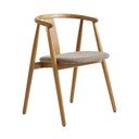 Beeži kattega söögitool Relate - Unique Furniture