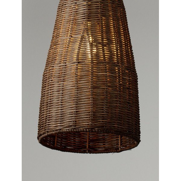 Rotangist ripplamp naturaalses värvitoonis, ø 19,5 cm Rielo - Nova Luce-image-4