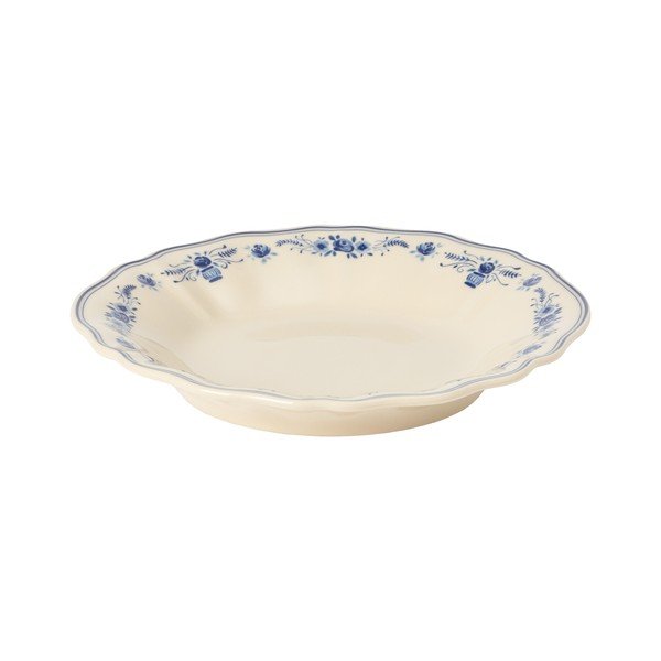 Sinine/beež kivikeraamiline sügav taldrik ø 24,5 cm Vila - Costa Nova-image-2