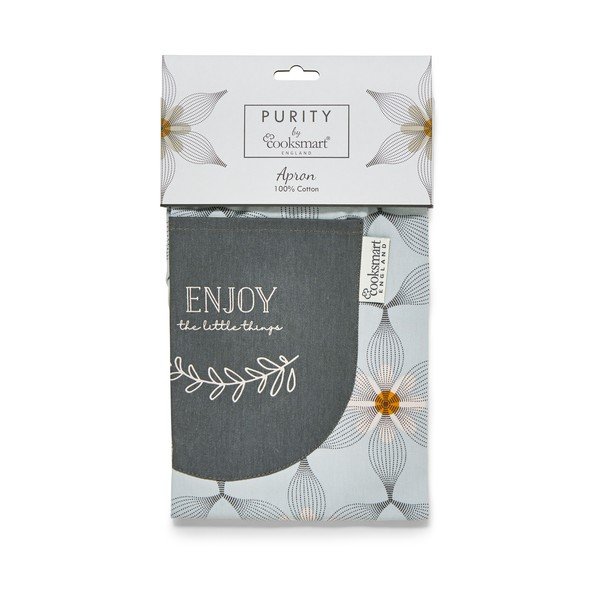 Sinine puuvillane esiliin Purity - Cooksmart ®-image-2