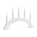 Bílý svícen Markslöjd Atle, délka 40 cm