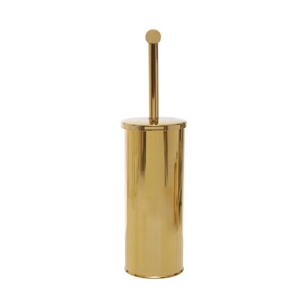 Kuldse värvi roostevabast terasest WC-hari Allegra - Premier Housewares