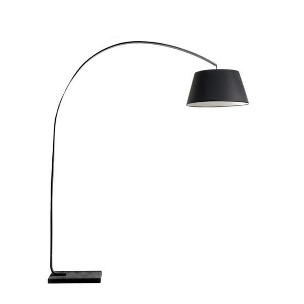 Černá stojací lampa Design Twist Carolei