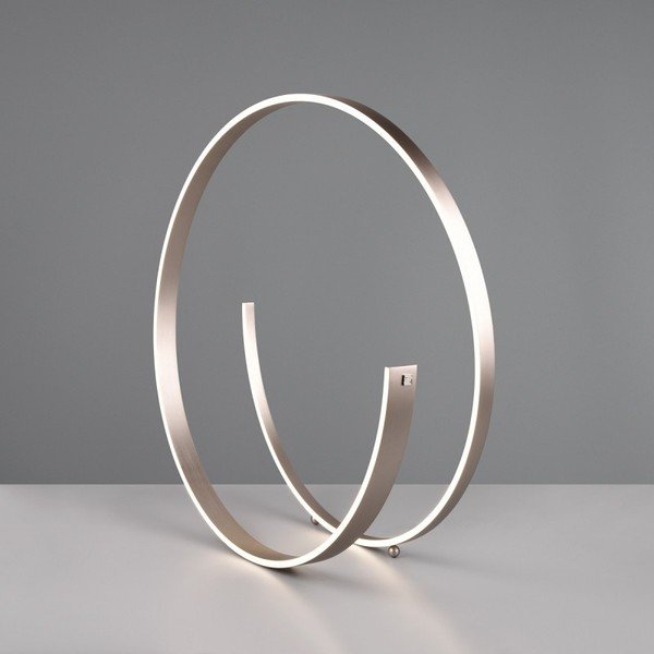 Hall LED põrandavalgusti hääljuhtimise/mobiilirakenduse juhtimisega, metallist varjuga (kõrgus 75 cm) Cinardi - CINQUE-image-4