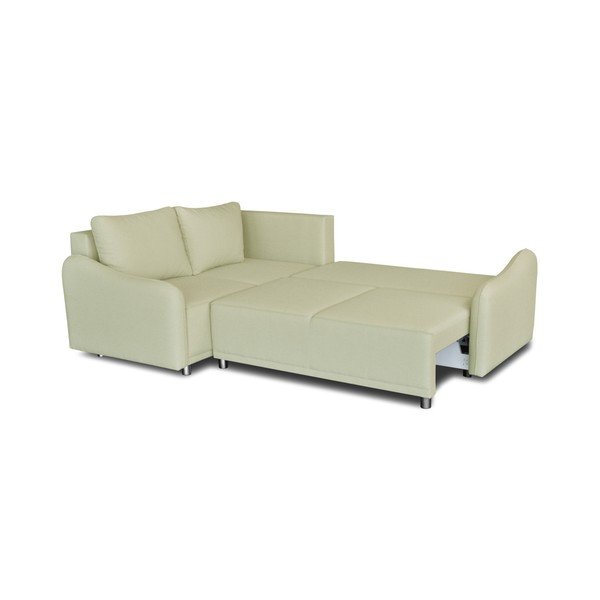 Béžová rohová rozkládací pohovka Windsor & Co. Sofas Delta, levý roh-image-4