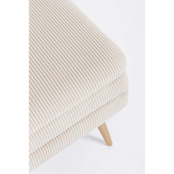 Valge polsterdatud pink Olga - Bizzotto-image-4