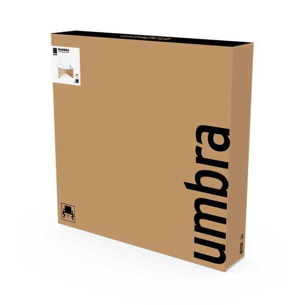 Ümmargune klaasist diivanilaud ø 84 cm Madera - Umbra-image-3