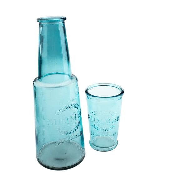 Sinine klaasist dekanter, 800 ml - Dakls