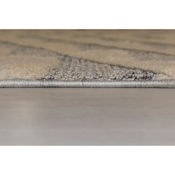 Kreemjas ja hall Hampton vaip, 120 x 170 cm - Flair Rugs-image-3