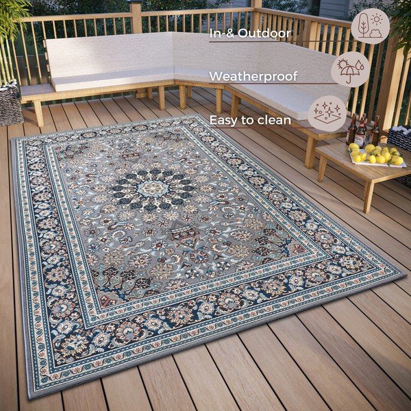 Sinine välivaip 200x285 cm Kadi - Hanse Home-image-4