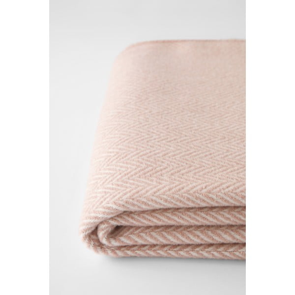 Roosa ruuduline puuvillane kangas , 140 x 180 cm Skyline - Euromant-image-1