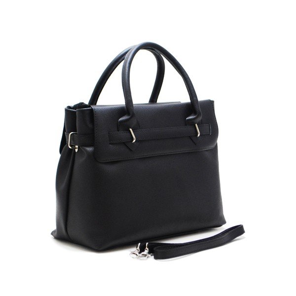 Kožená kabelka Kelly Nero-image-1