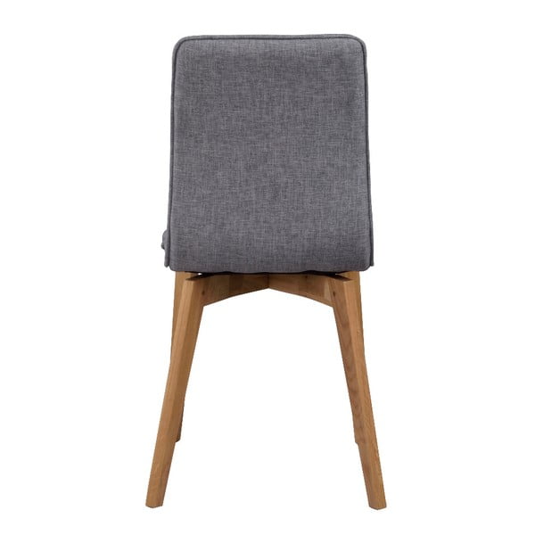 Pruunide jalgadega hall söögitool Grace - Rowico-image-1