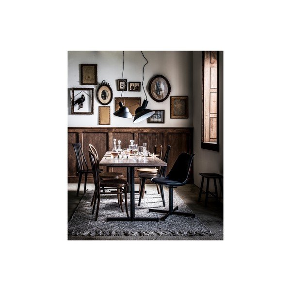 Černé podnoží k jídelnímu stolu vtwonen Base-image-2