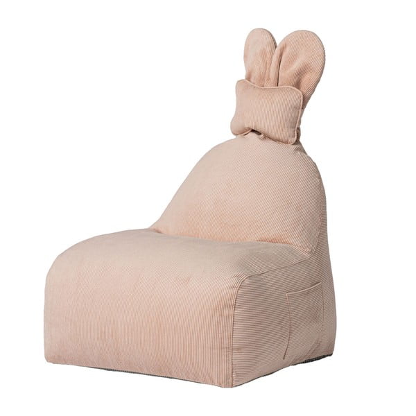 Heleroosa laste kott-tool Funny Bunny - The Brooklyn Kids