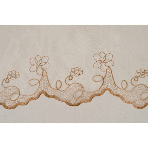 Beež kardin 140x245 cm Edith - Mendola Fabrics-image-4