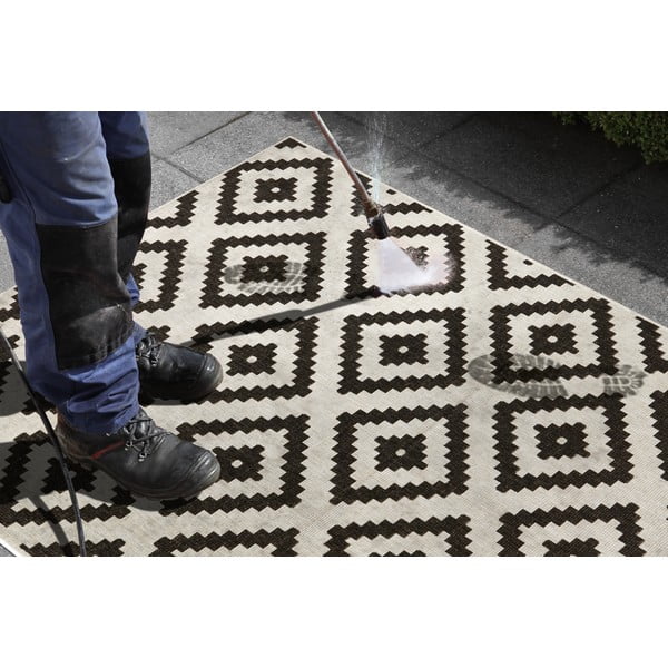 Must-kreem välivaip, 80 x 345 cm Malta - NORTHRUGS-image-1