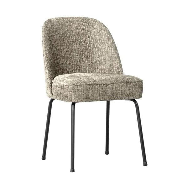 Kreemid sametist söögitoolid 2tk komplektis Vogue - WOOOD