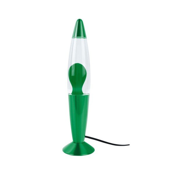 Rohelisest klaasist laavalamp (kõrgus 35,5 cm) - Leitmotiv