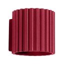 Burgundiapunane seinavalgusti ø 10 cm Zora - Sollux