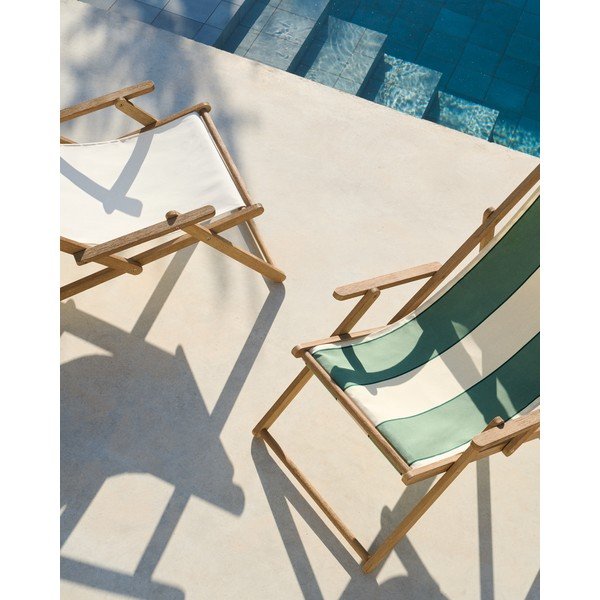 Roheline puidust aiatool Vilara - Kave Home-image-3