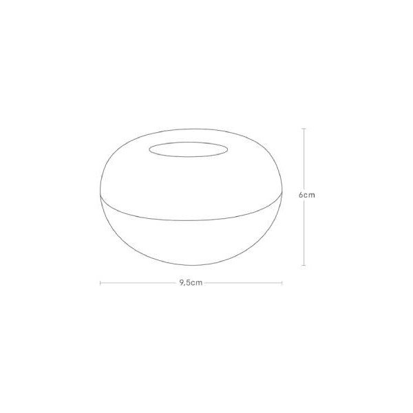 Keraamiline aroomiteraapia lamp Tower - YAMAZAKI-image-3