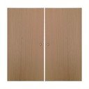 Tammepuust uks modulaarsele riiulisüsteemile 2 tk 32x66 cm Mistral Kubus - Hammel Furniture