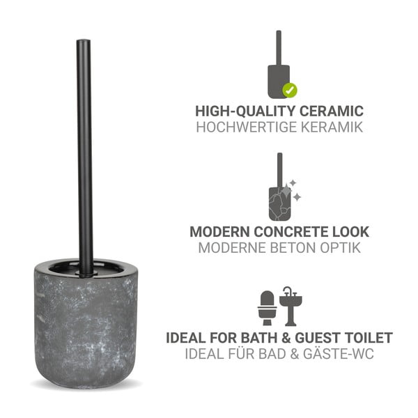 Hall keraamiline tualetthari Sacile - Wenko-image-2