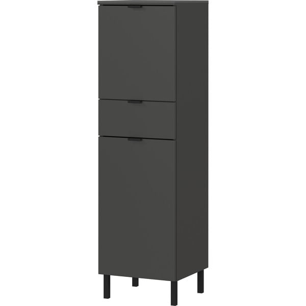 Antratsiitne kõrge vannitoakapp 34x120 cm Arcena - Germania-image-2