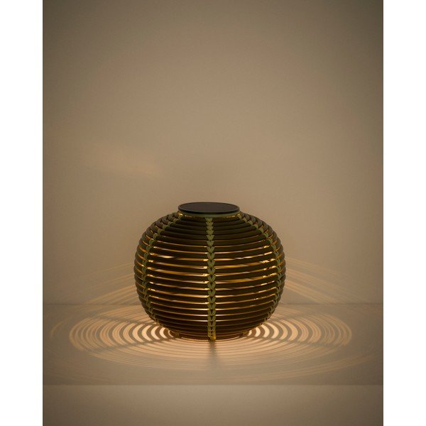 LED-laua-/kaasaskantav päikese-/USB-õuelamp ø 25 cm Garoina - Kave Home-image-2