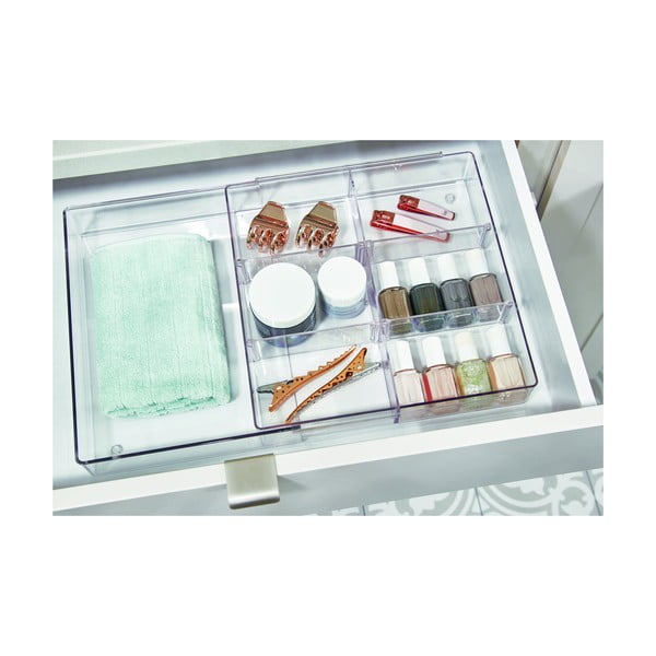 Plastist sahtli korrastaja Crystalline - iDesign/The Home Edit-image-1