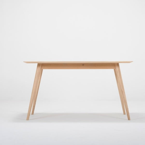 Massiivne tammepuust töölaud Stafa - Gazzda-image-1