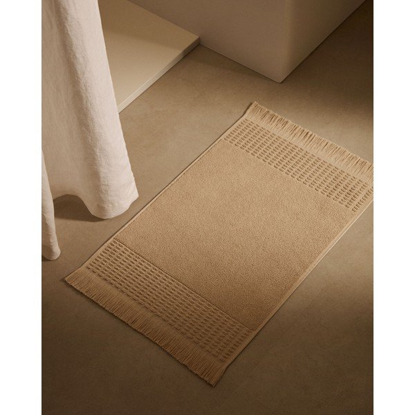 Pruun vannitoamatt 50x70 cm Yeni - Kave Home-image-1