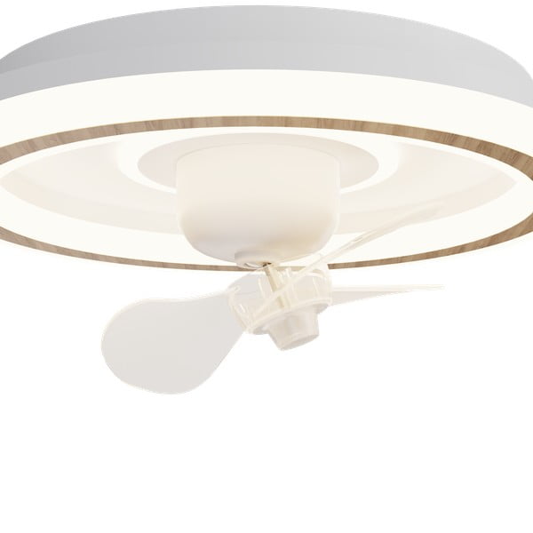 Valge LED-laevalgusti puldiga/ventilaatoriga Alan Move - SULION-image-3