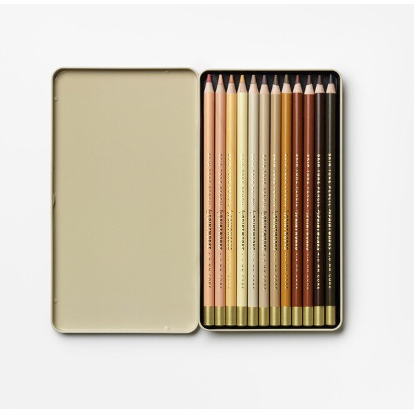 Värvipliiatsite komplekt Skin tone - Printworks