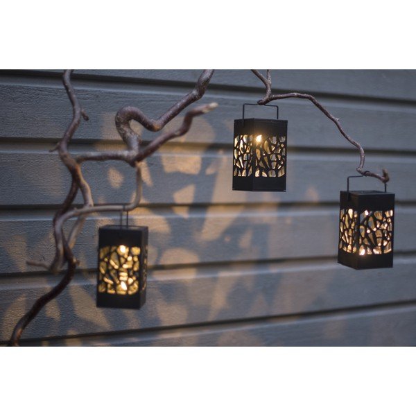 Komplektis 3 rippuvat LED päikesepatareid , kõrgus 11 cm Izola - Star Trading-image-3