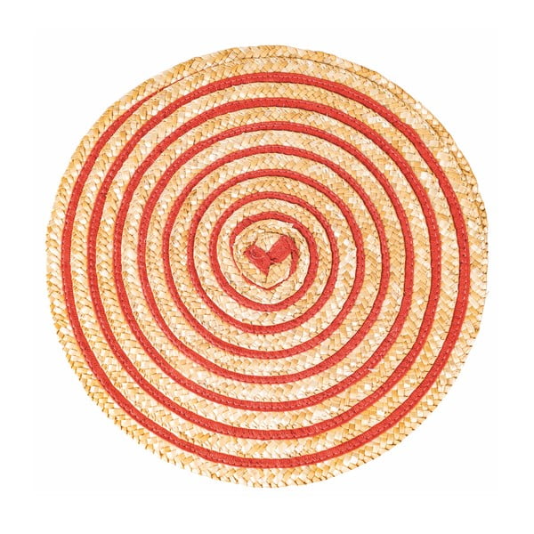 Raffia taldrikud 6 tk ø 38 cm Spiral - VDE Tivoli 1996-image-3