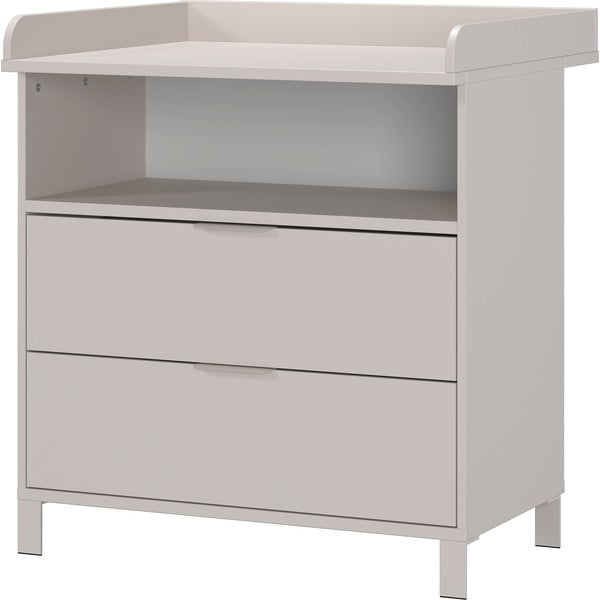 Kreem laste kummut koos mähkimisalusega 89x102x77 cm Alkmaar - Germania-image-2