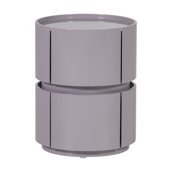 Helehall läikiv öökapp Lunex - WOOOD-image-2