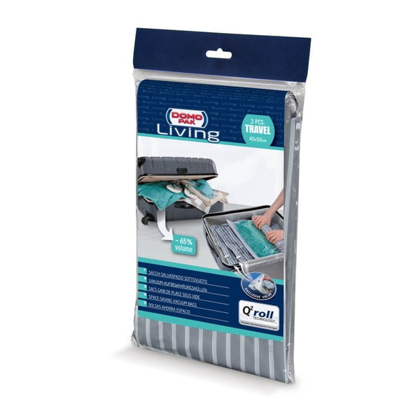 3 reisivakumikoti komplekt Travel - Domopak