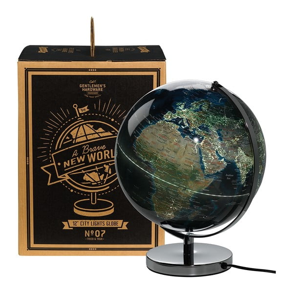 Valgustatud gloobus Wild & Wolf City Lights - Gentlemen's Hardware-image-2
