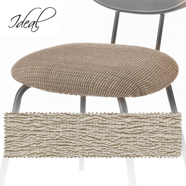 Pruun tooli kaitsekate Ideal - Casa Selección-image-3