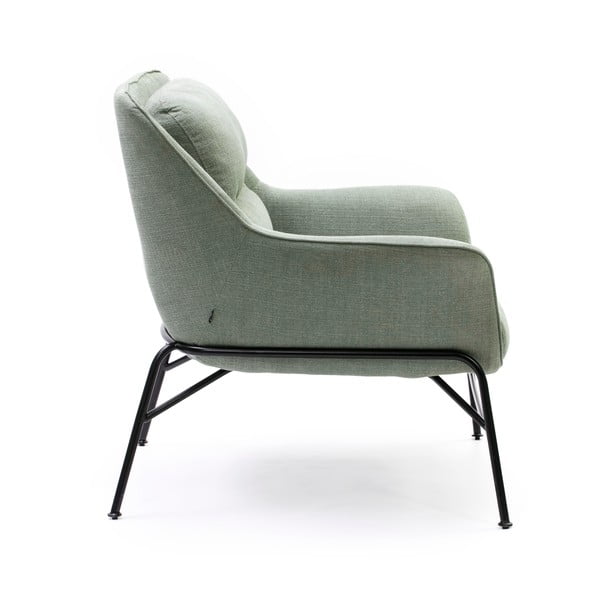 Rohelise halli värvi tugitool Sadira - Teulat-image-3