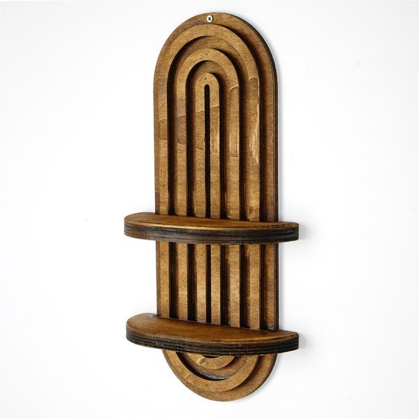 Pruun põrandariiul 40 cm Raf - Kalune Design-image-1