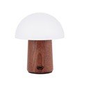 Valge LED-lauavalgusti (kõrgus 12,5 cm) Alice Mushroom - Gingko