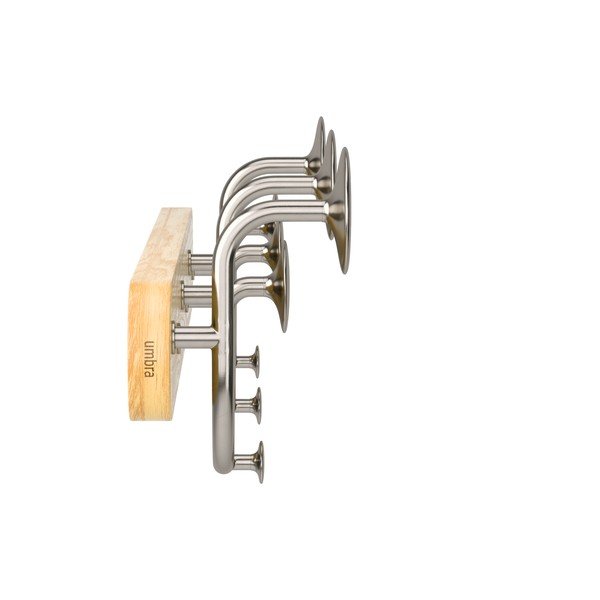 Valge naturaalne alumiiniumist seinakinnitus Melody - Umbra-image-3