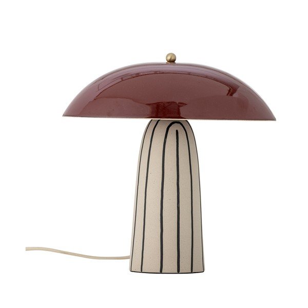 Keraamiline laualamp metallvarjuga (kõrgus 32 cm) Arvid - Bloomingville