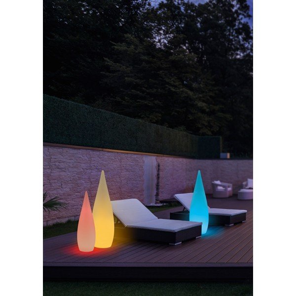 Välisvalgusti kaugjuhtimispuldiga ø 37 cm Palmas - Reality-image-2