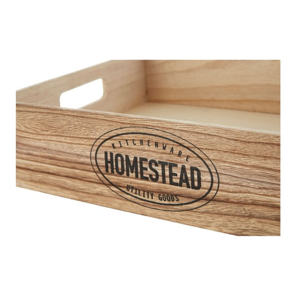 Puidust kandik 28x38 cm Rustic Homestead - Premier Housewares-image-2